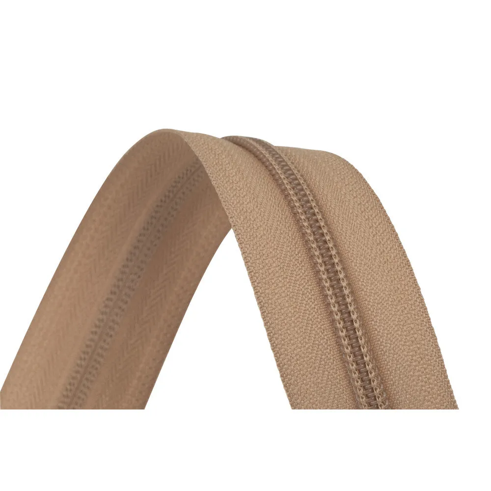 #5 Beige, YKK Coil Zipper Tape, Nylon, #5CN-BGE