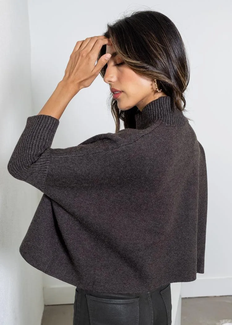 Aja Sweater- Charcoal