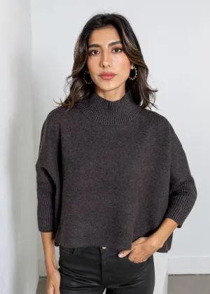Aja Sweater- Charcoal