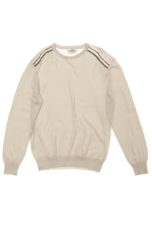 Authentic Hermes - Beige Long Sleeve Shirt - XL