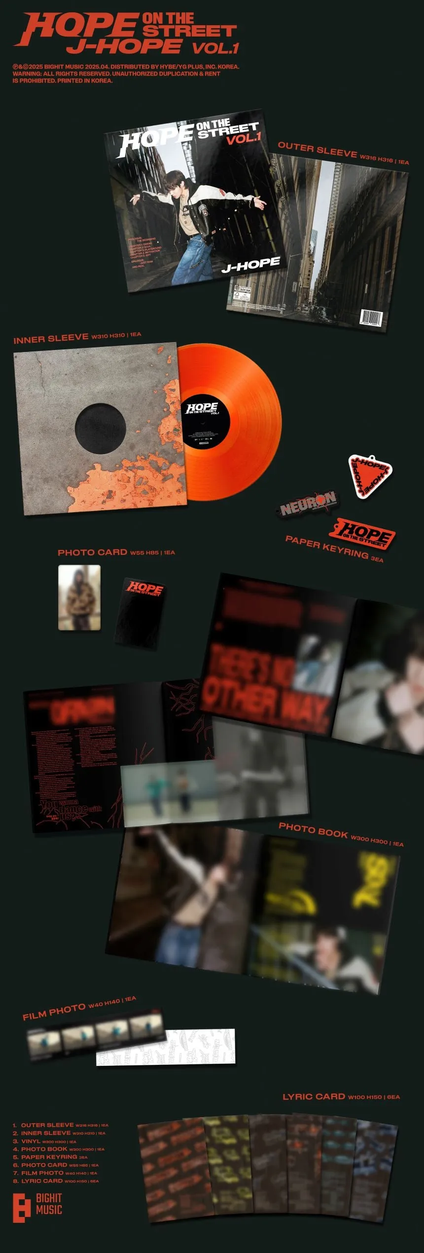 BTS - j-hope -  'HOPE ON THE STREET VOL.1' (LP Version)