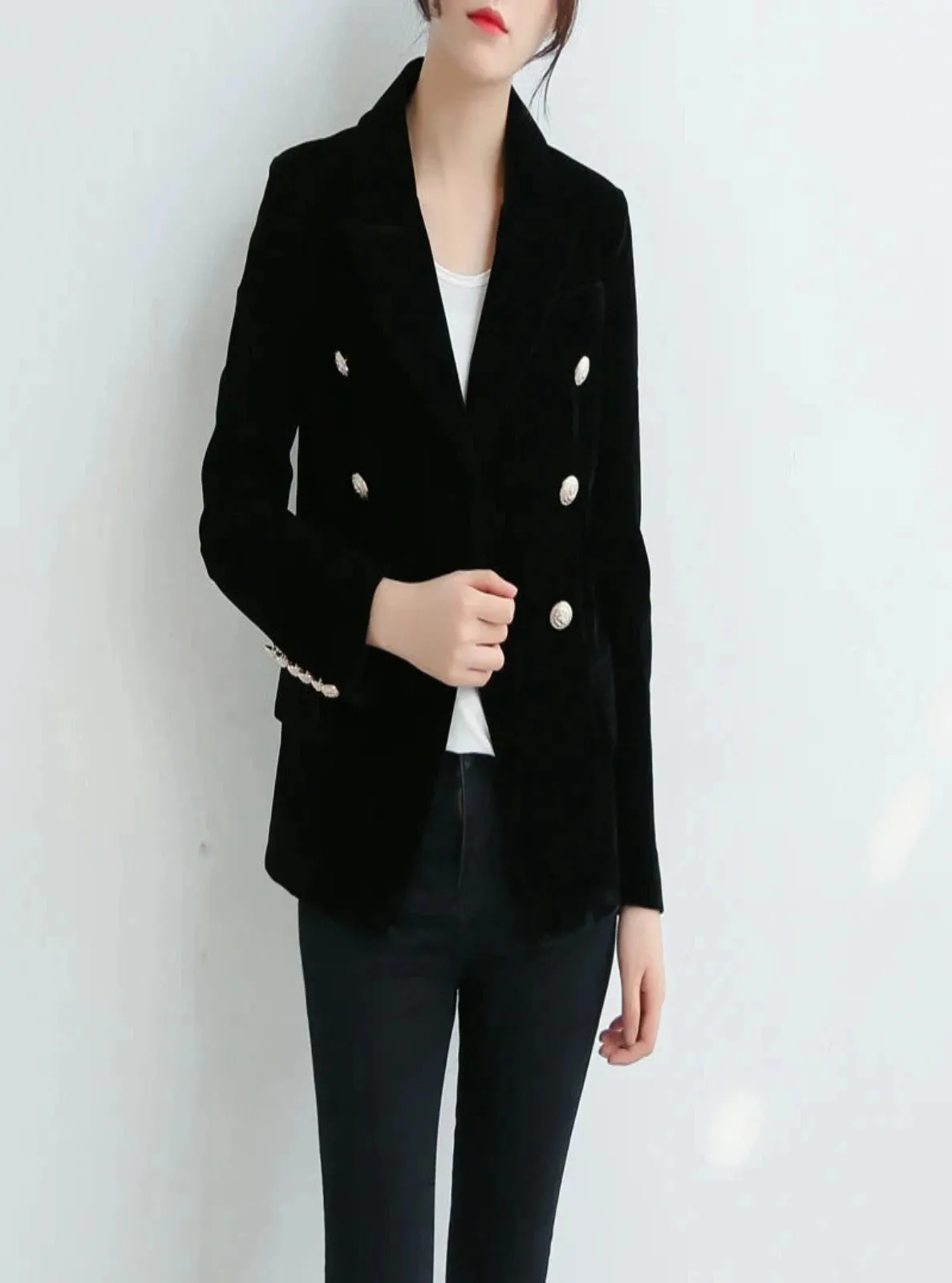 Button-detail Jacket