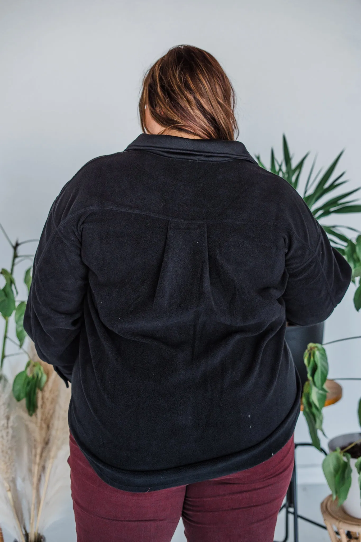 Button Front Shacket FINAL SALE