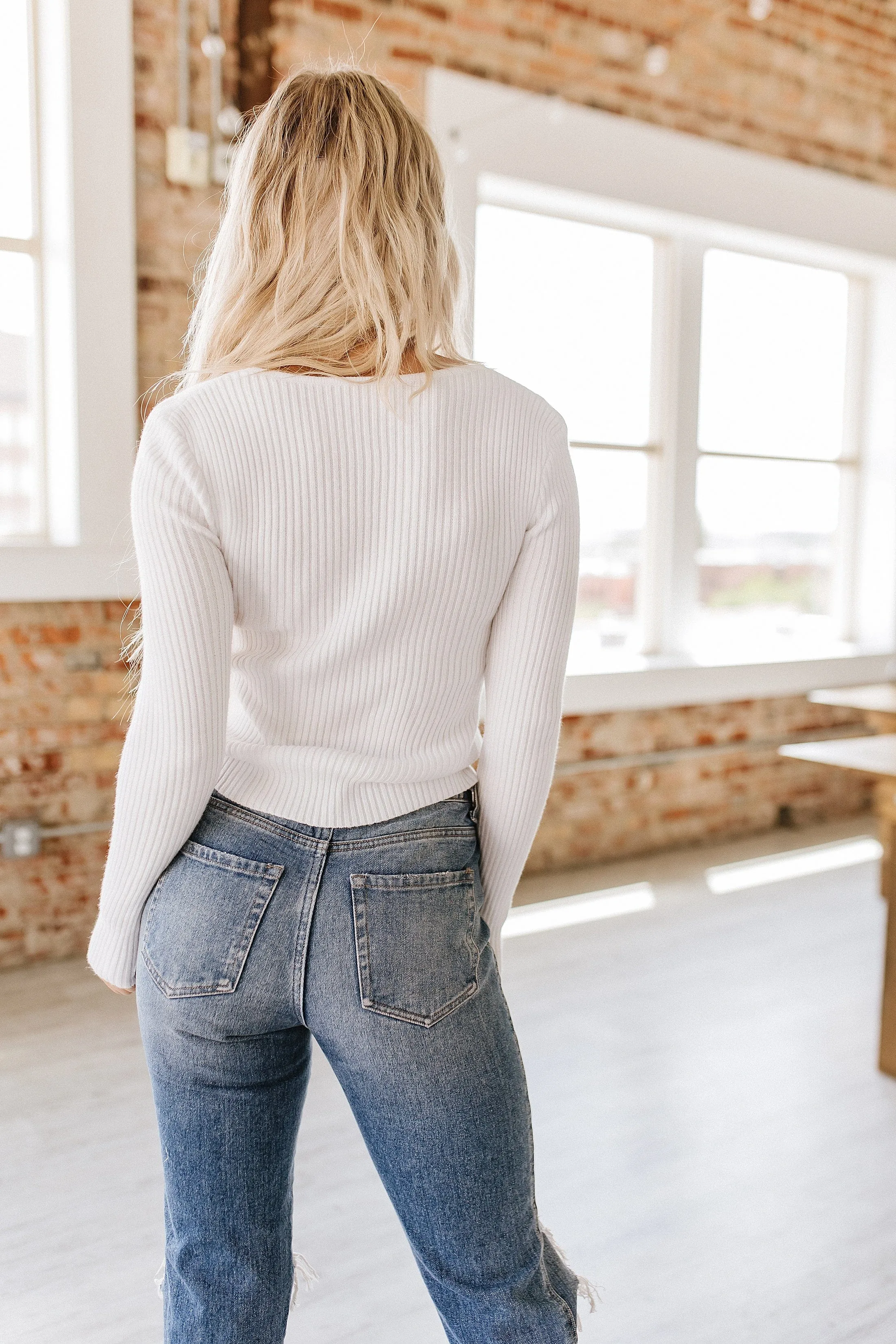 Chana Cable Crossed V-Neck Sweater | DROPSHIP