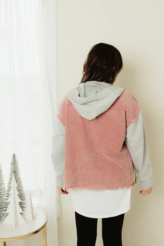 Corduroy Hood Jacket