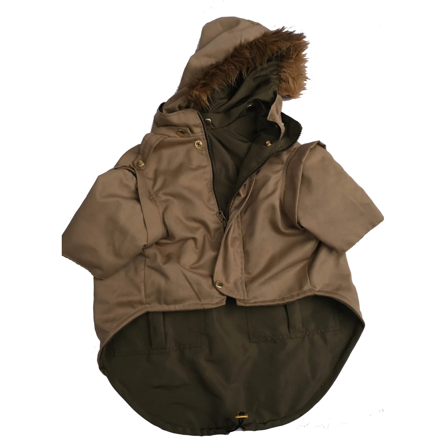 Custom Made Double Sided Parkas