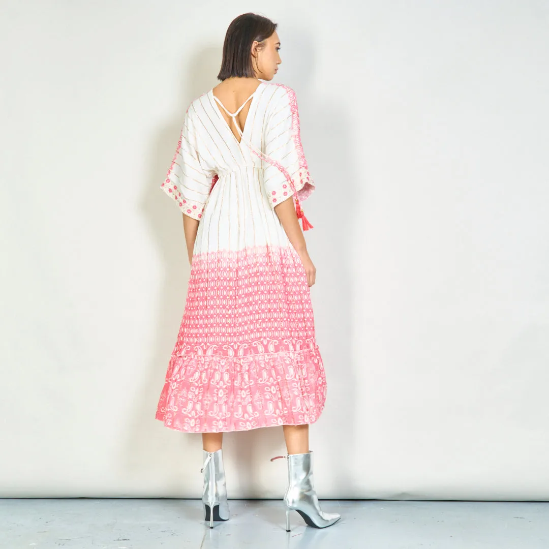 Elegant boho maxi dress wholesale