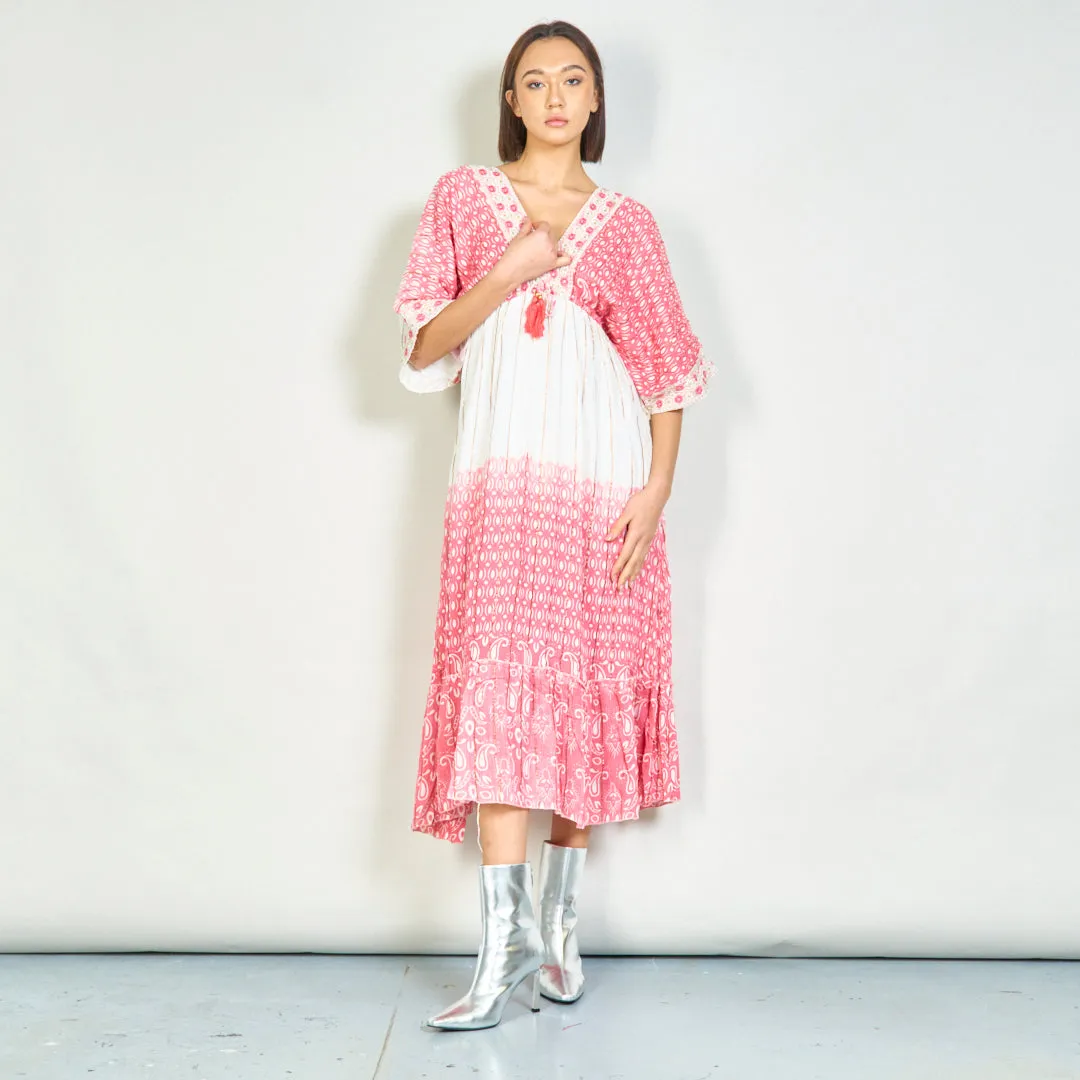 Elegant boho maxi dress wholesale