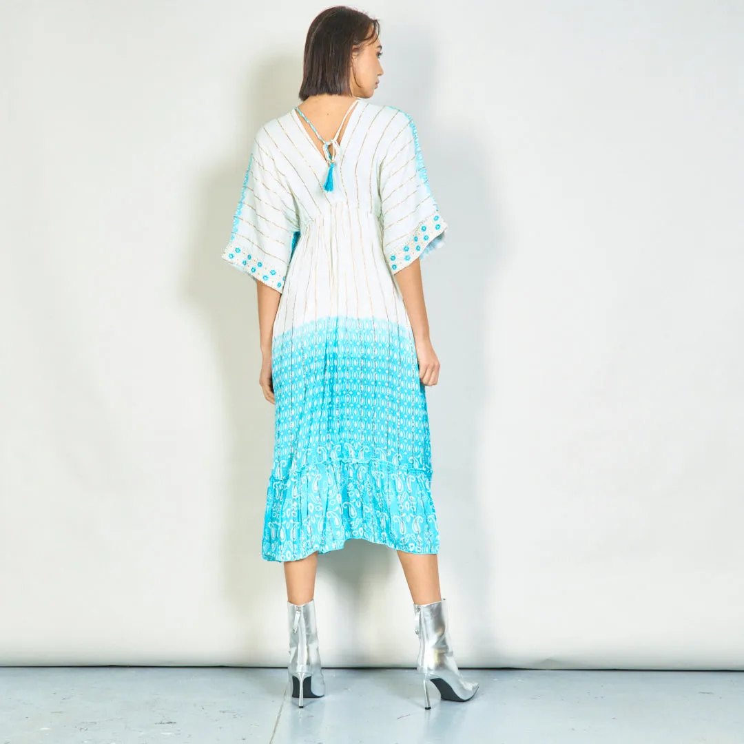 Elegant boho maxi dress wholesale