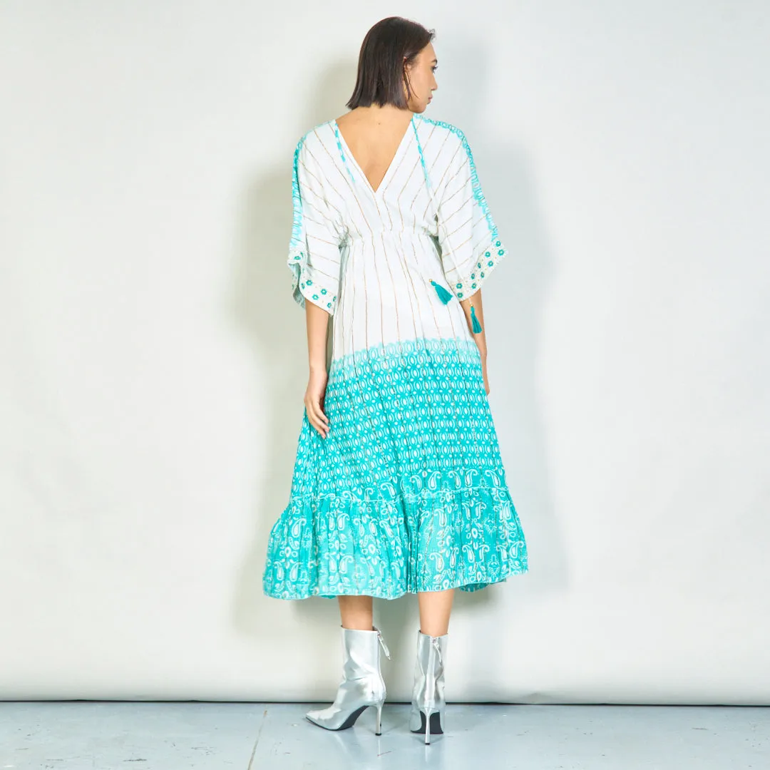 Elegant boho maxi dress wholesale