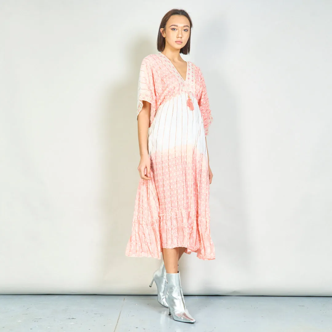 Elegant boho maxi dress wholesale