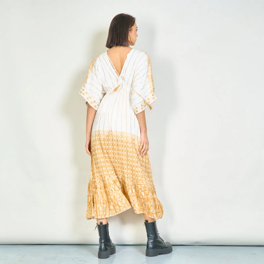 Elegant boho maxi dress wholesale