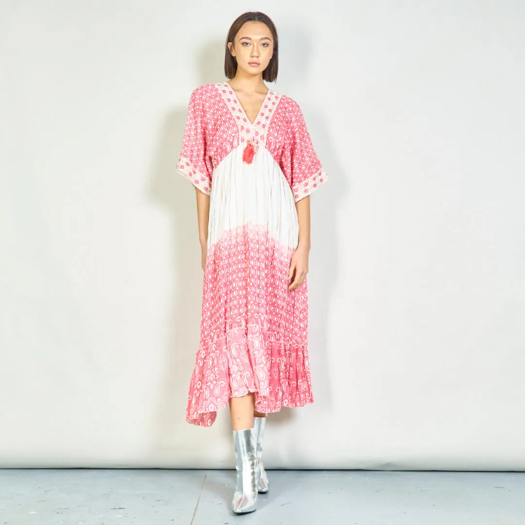 Elegant boho maxi dress wholesale