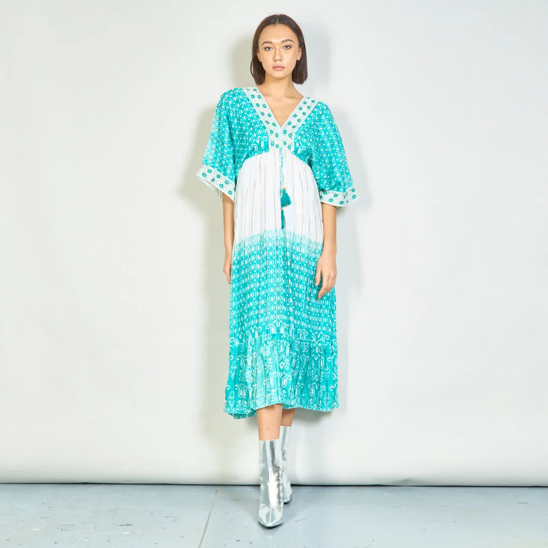 Elegant boho maxi dress wholesale