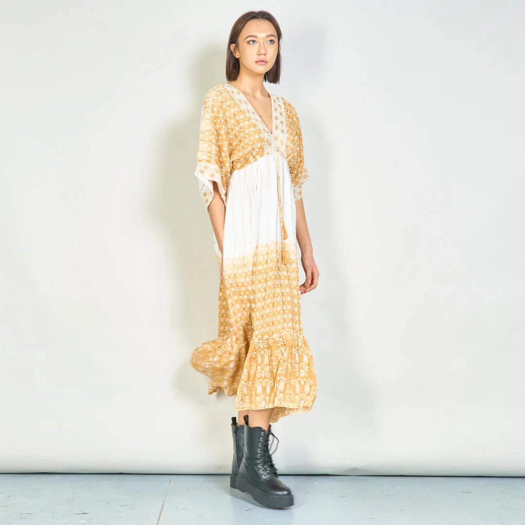 Elegant boho maxi dress wholesale
