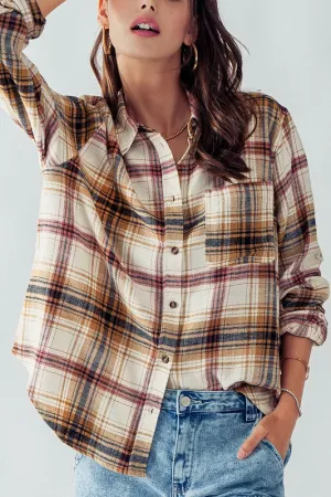 Finley Plaid Button Down Flannel
