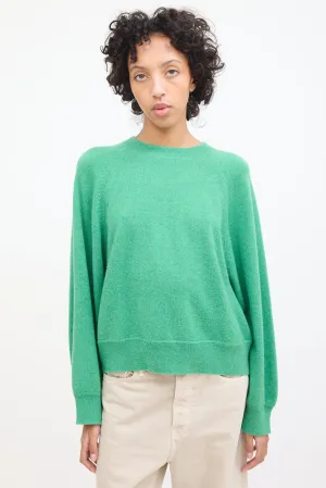 Green Cashmere Pemba Sweater