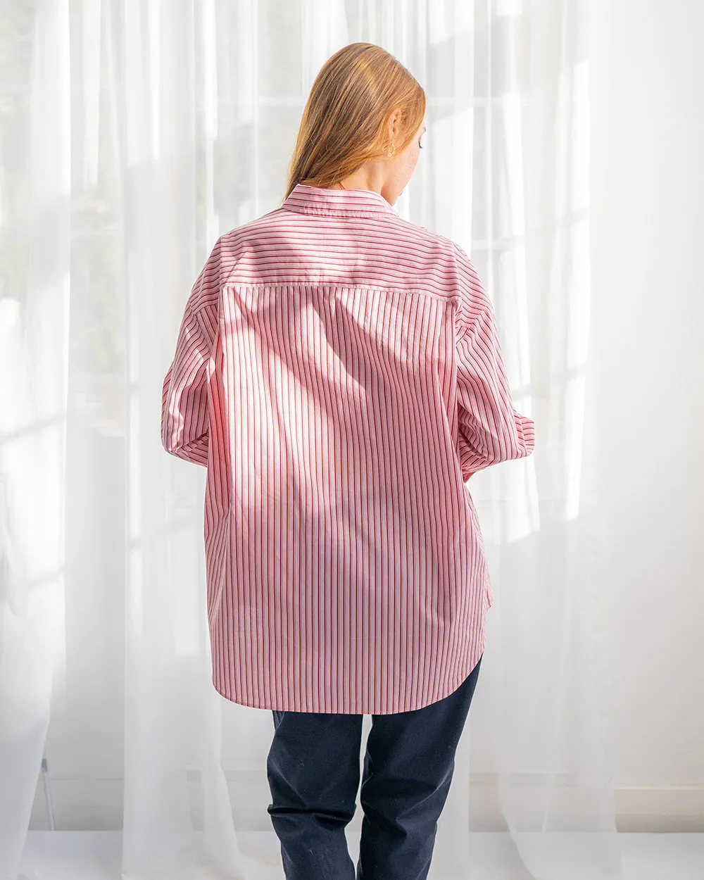 Harlem Oversized Shirt - Pink
