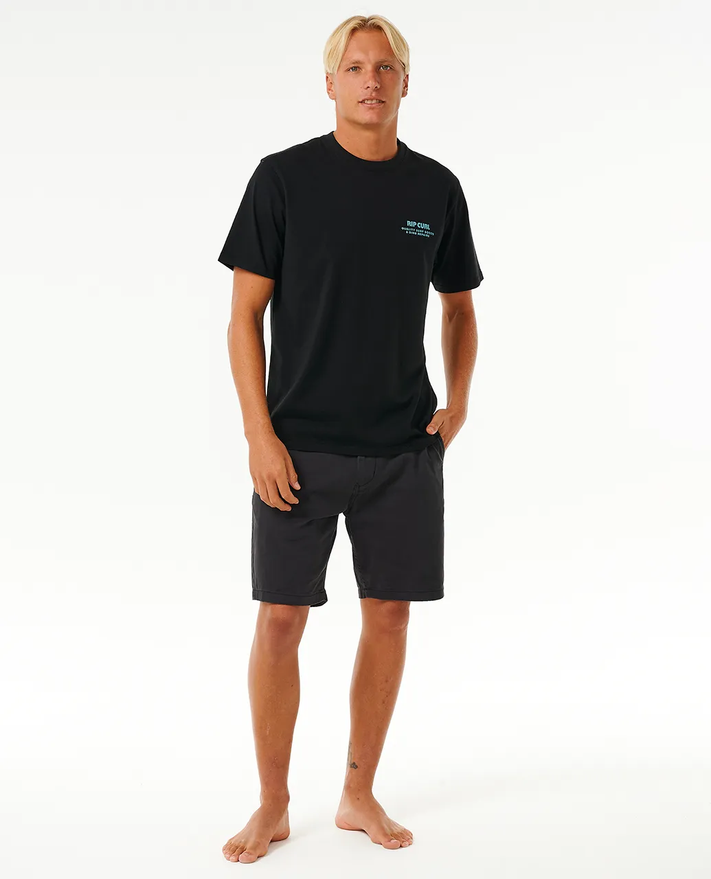 Heritage Ding Repairs T-Shirt in Black
