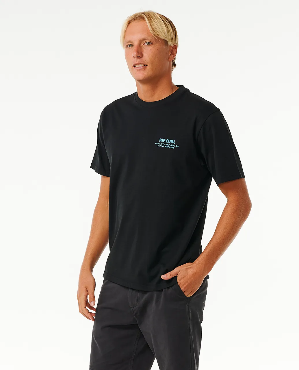 Heritage Ding Repairs T-Shirt in Black