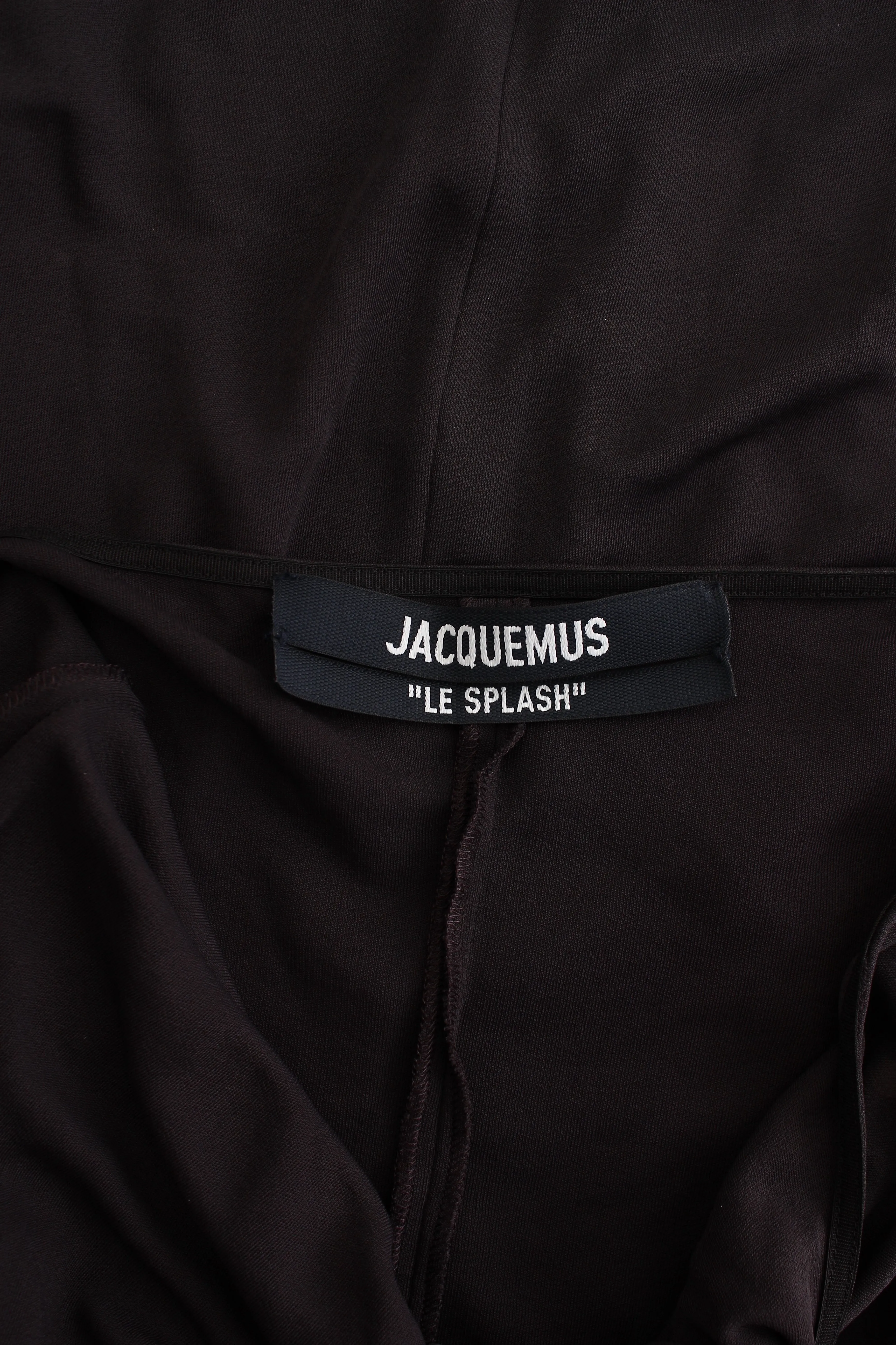 Jacquemus Nodi Cutout Jersey Maxi Dress