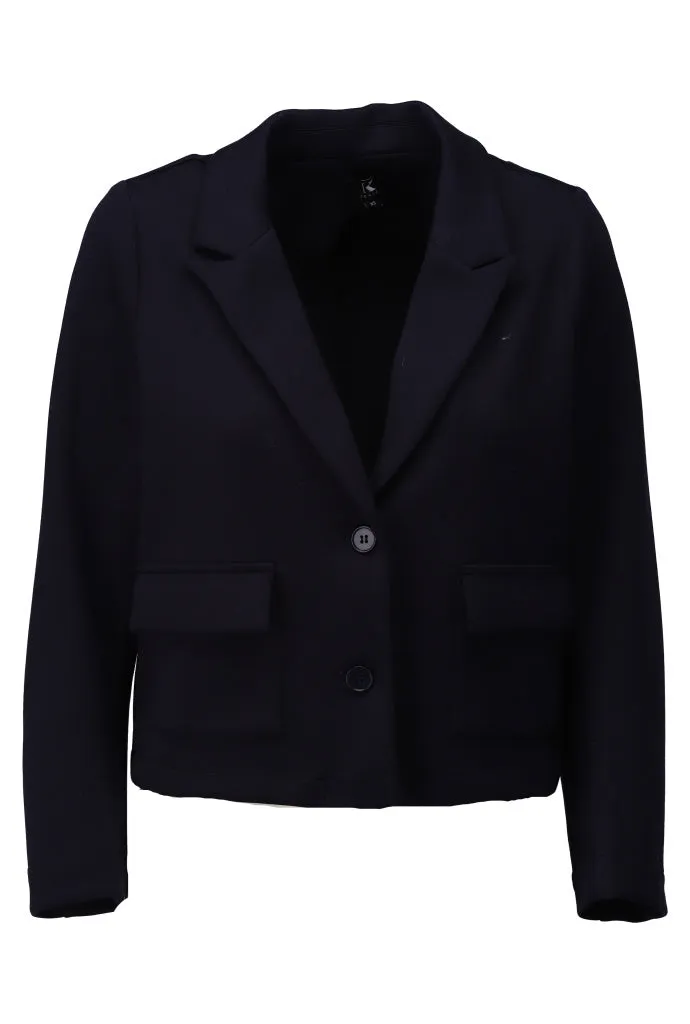 K-design - Blazer met zakjes (A717Navy blazer)