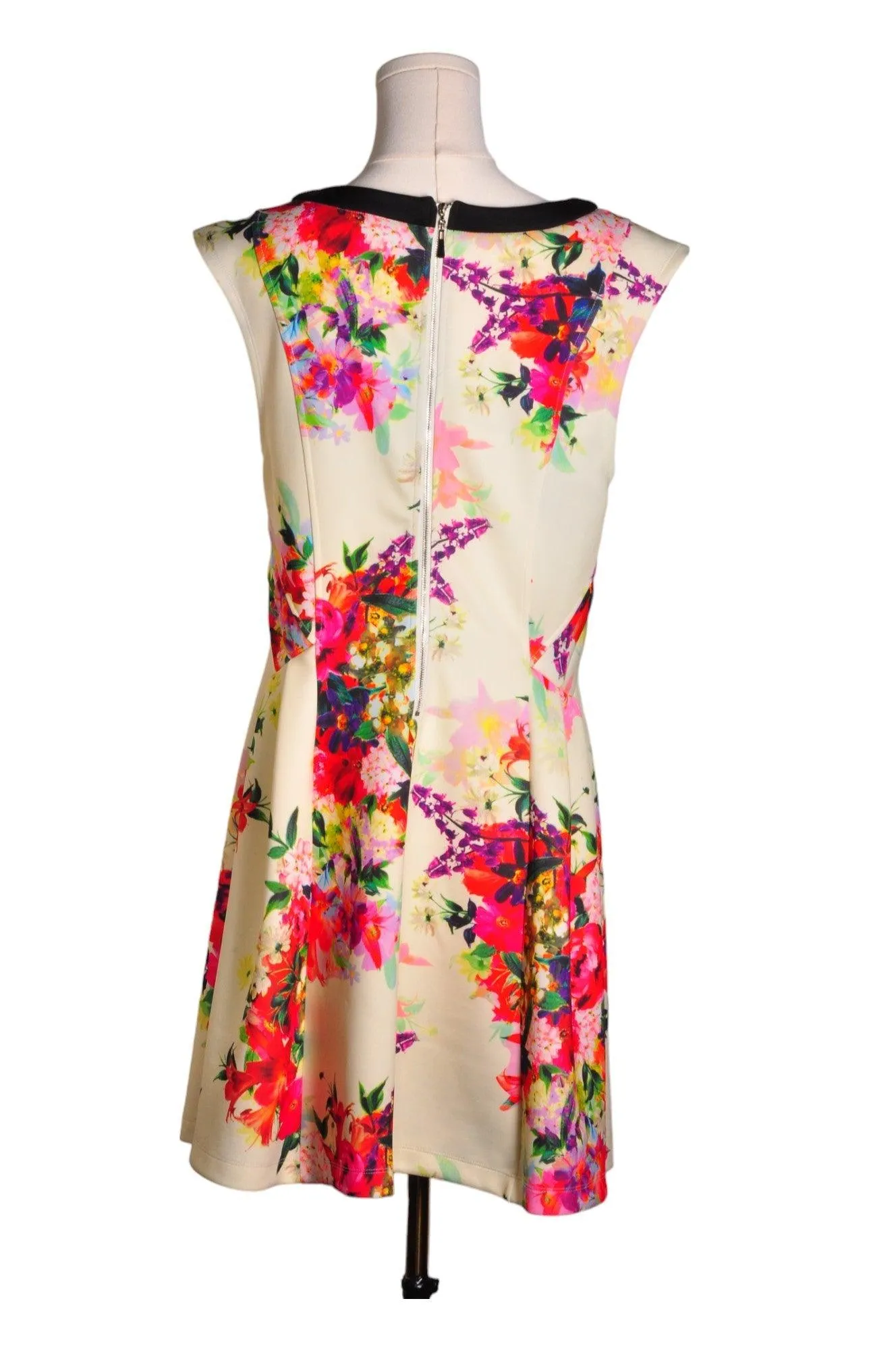 KERSH Women Shift Dresses Regular fit in Beige - L