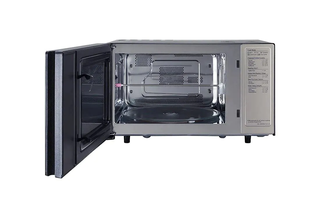 LG MJEN286UH 28 L Charcoal Convection Microwave Oven | All-in-One Cooking | Diet Fry | 360 Motorised Rotisserie | Black