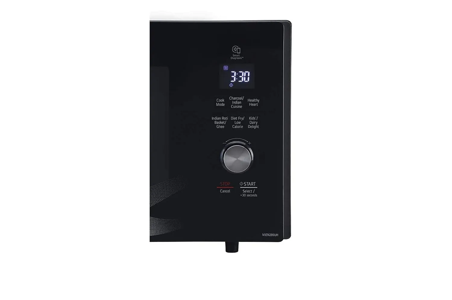 LG MJEN286UH 28 L Charcoal Convection Microwave Oven | All-in-One Cooking | Diet Fry | 360 Motorised Rotisserie | Black