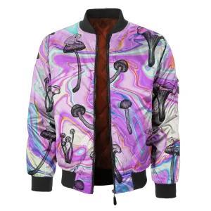 Magic Shrooms Bomber Jacket