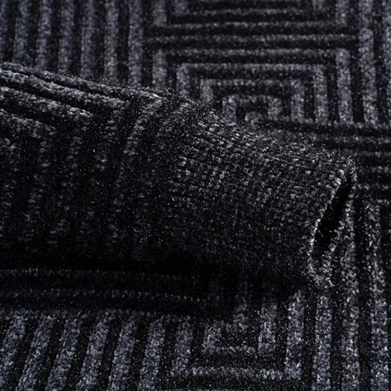Maze Pattern Turtleneck