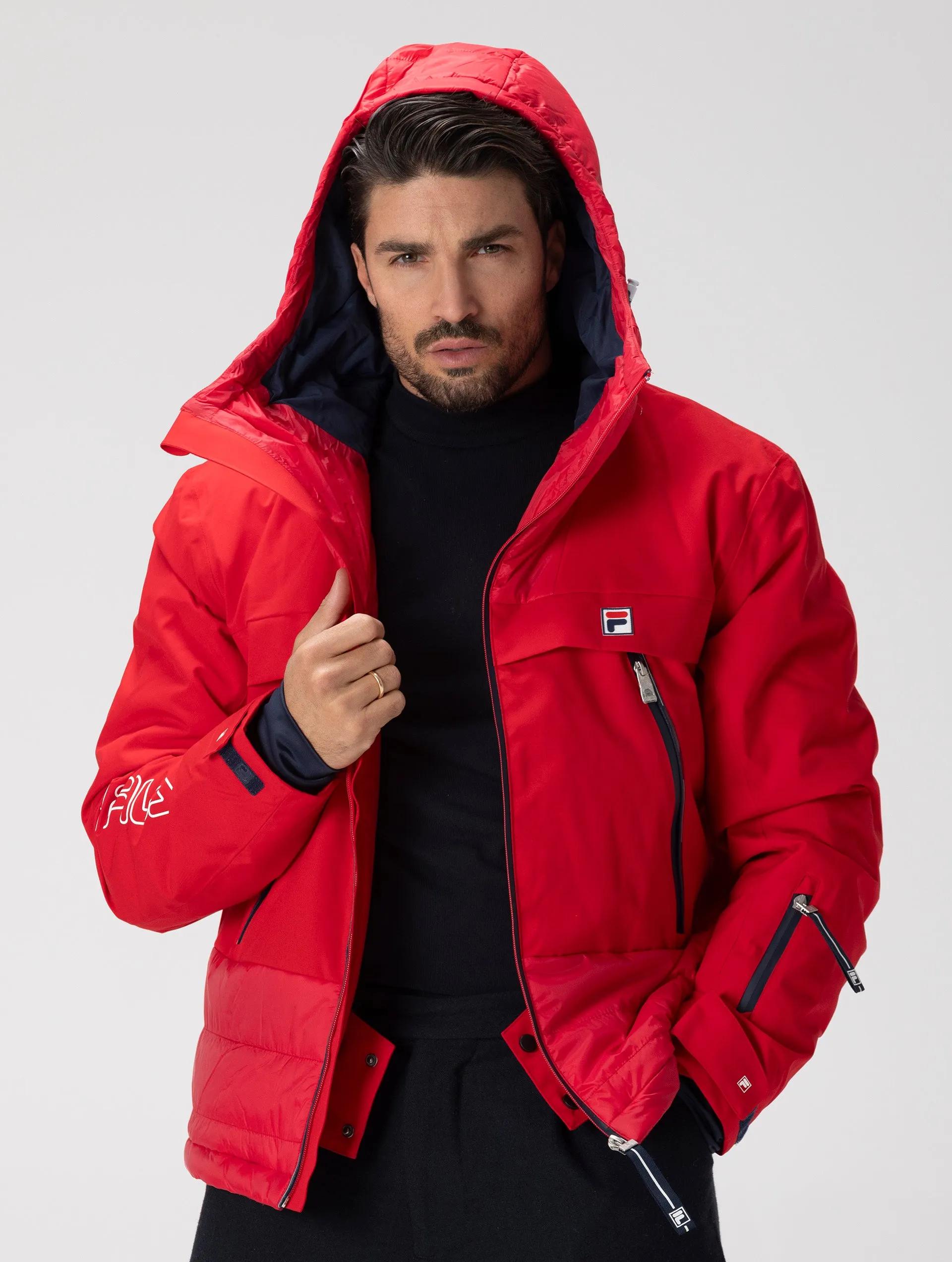 MEN SEIKO JACKET IN RED