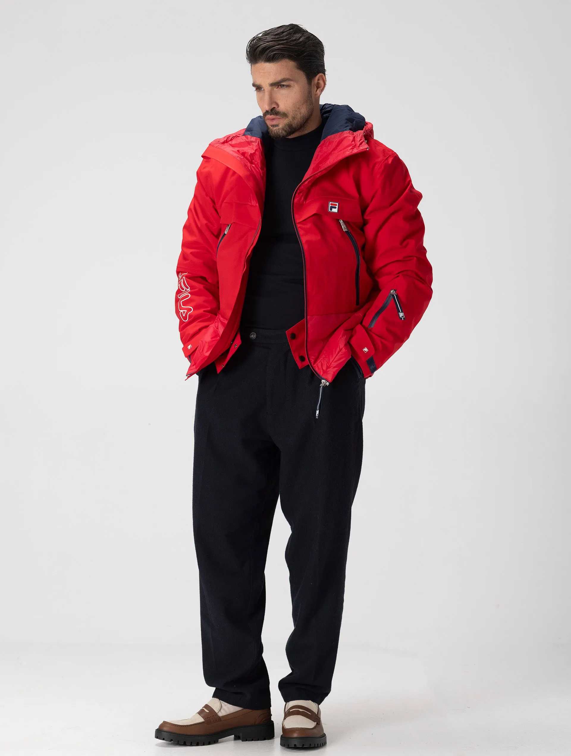 MEN SEIKO JACKET IN RED