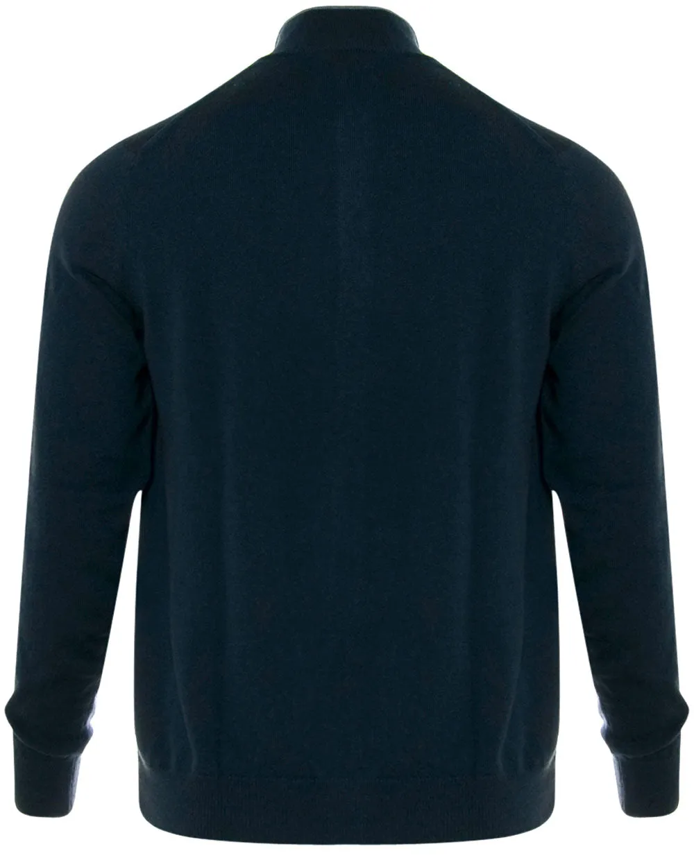 Navy Button Cardigan