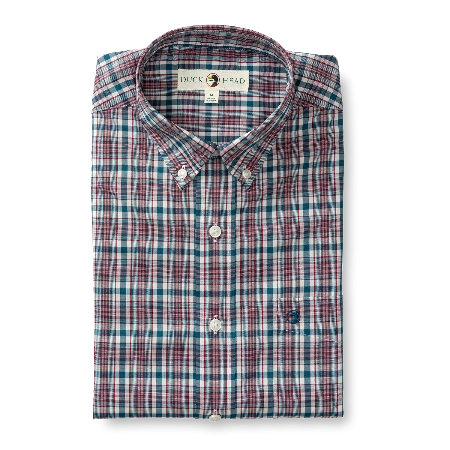 Performance Poplin Wallace Plaid Shirt (Legion Blue)