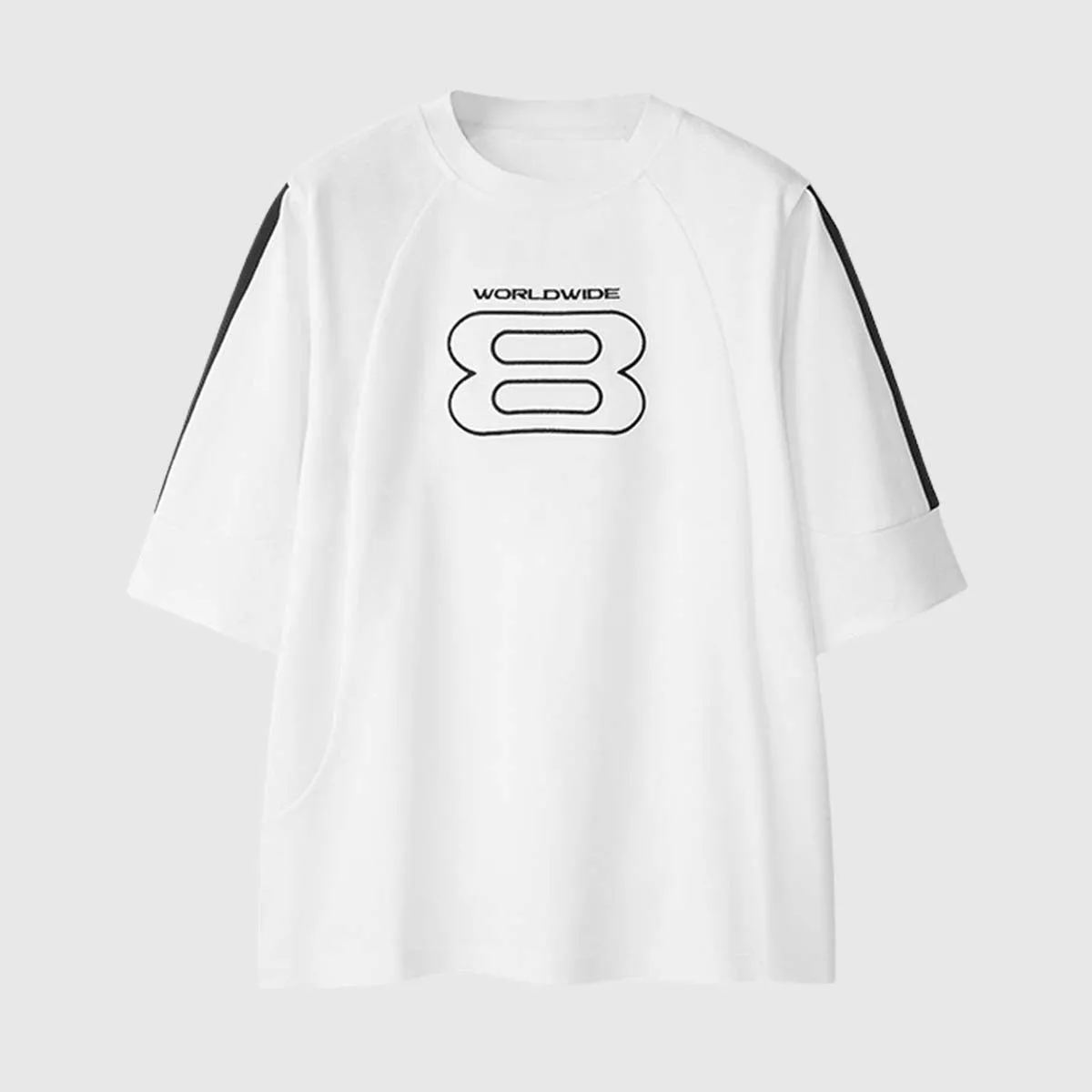 "WORLDWIDE 8" Graphic T-shirt
