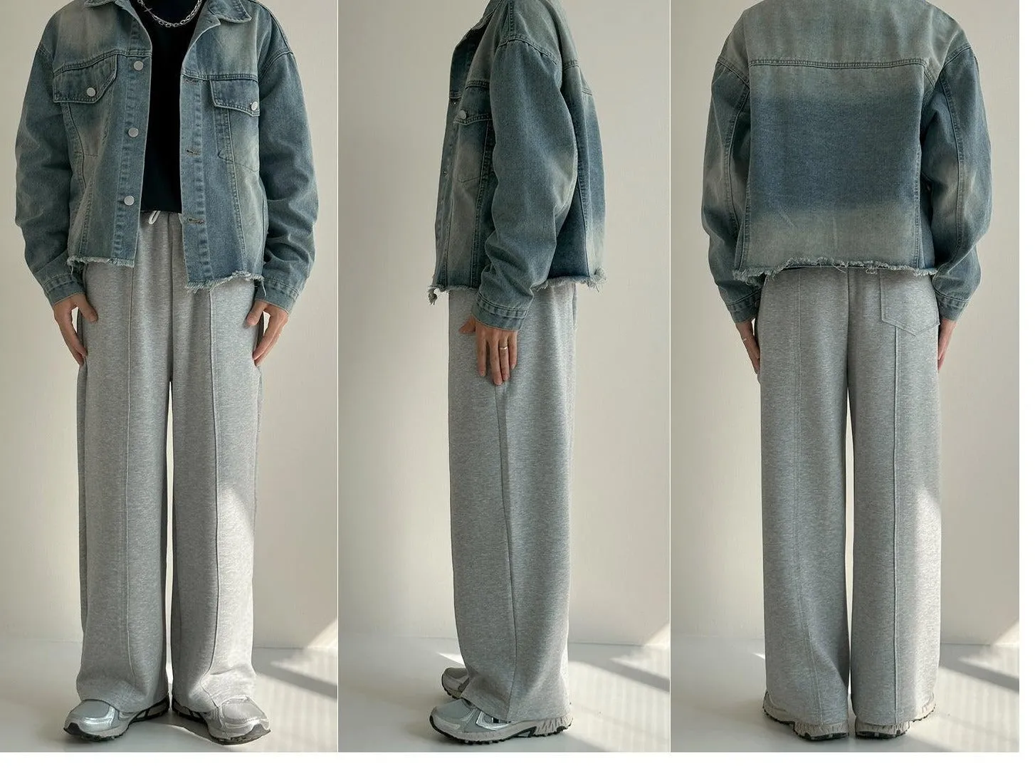 Raw Edge Denim Jacket