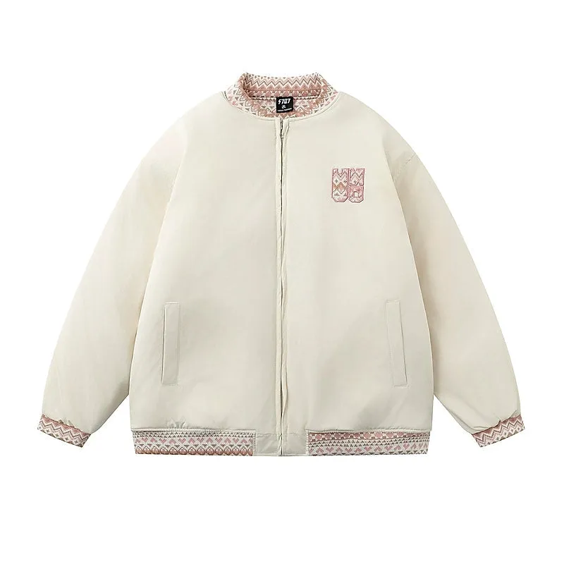 Retro Ethnic Style Quilted Cotton Jacket