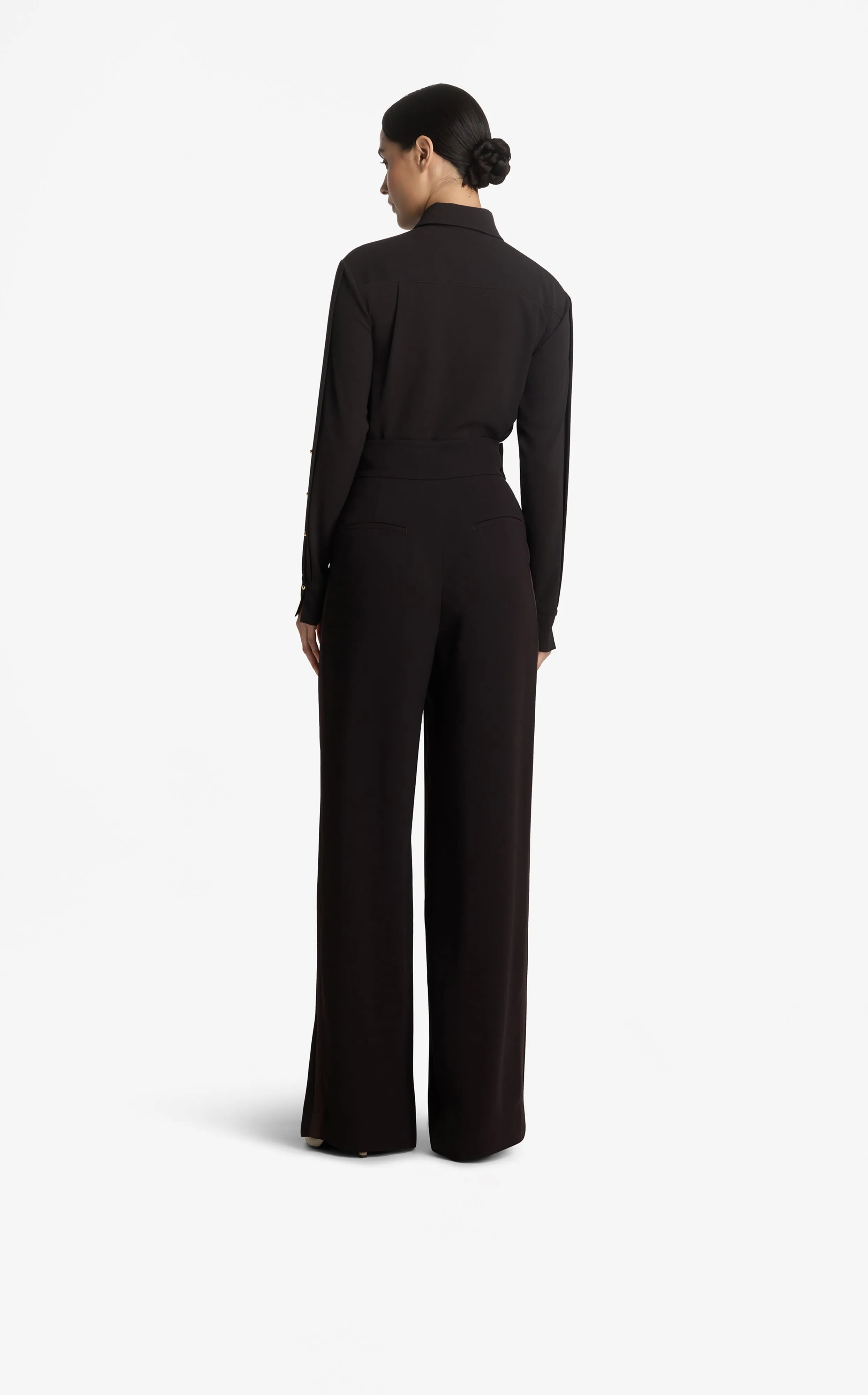Satin Back Crepe Pant