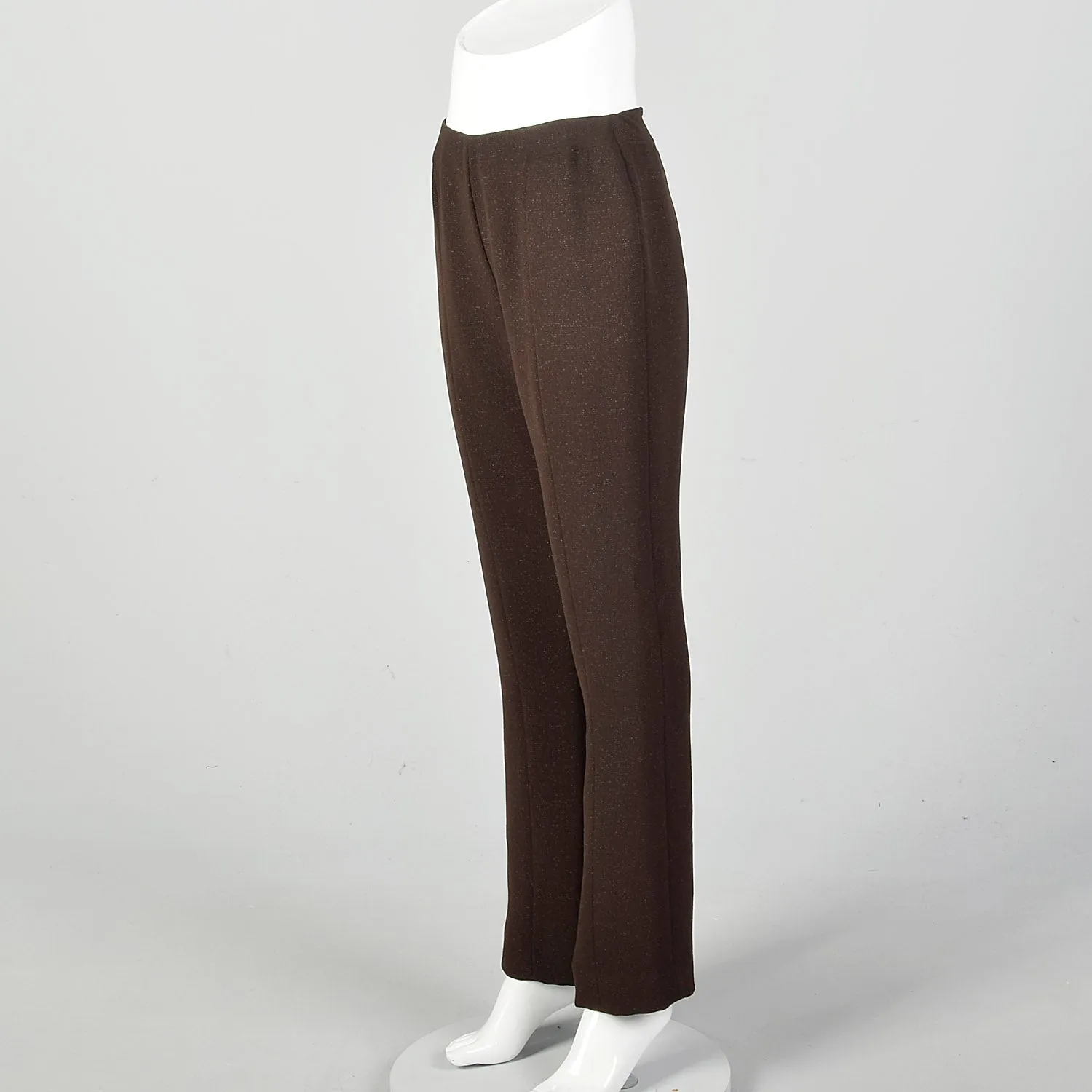 Small Juliana Collezione Brown Bootcut Pants