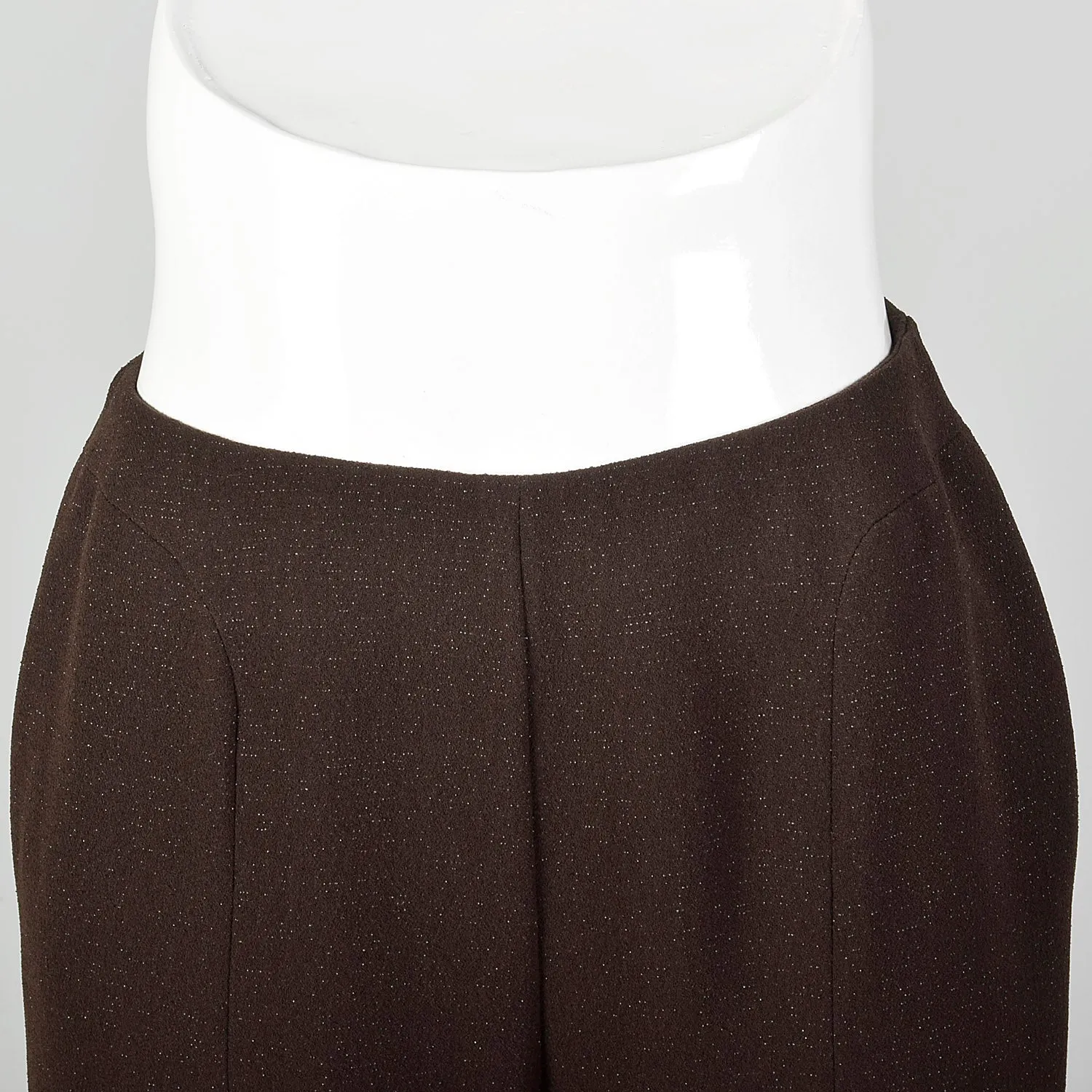 Small Juliana Collezione Brown Bootcut Pants