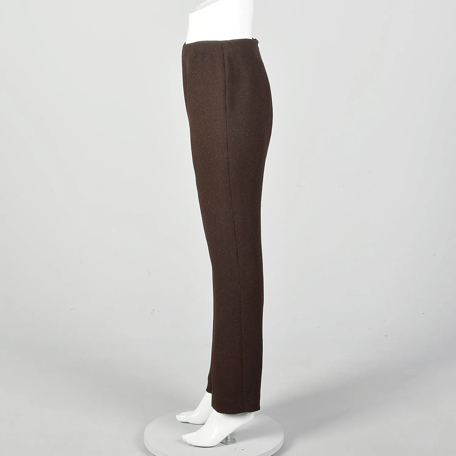 Small Juliana Collezione Brown Bootcut Pants