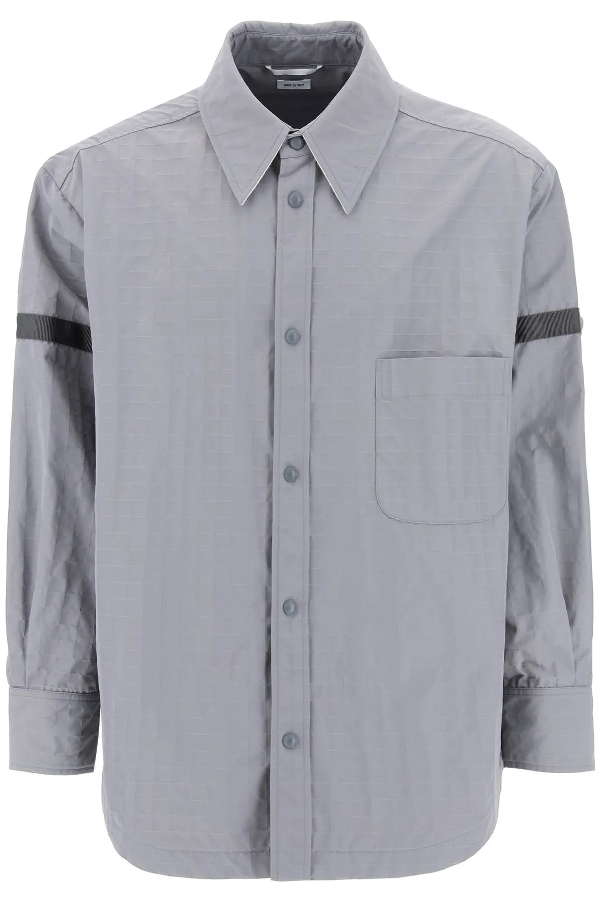 Thom Browne Nylon Ripstop Overshirt In