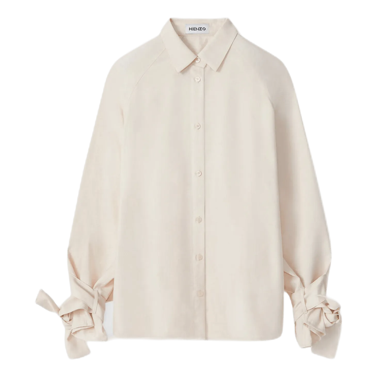Trench Coat-style Shirt White