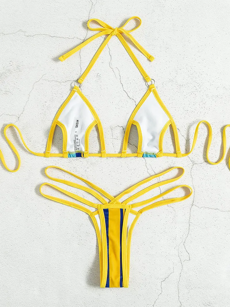 Verführerischer Micro-Kini mit Cut-Outs