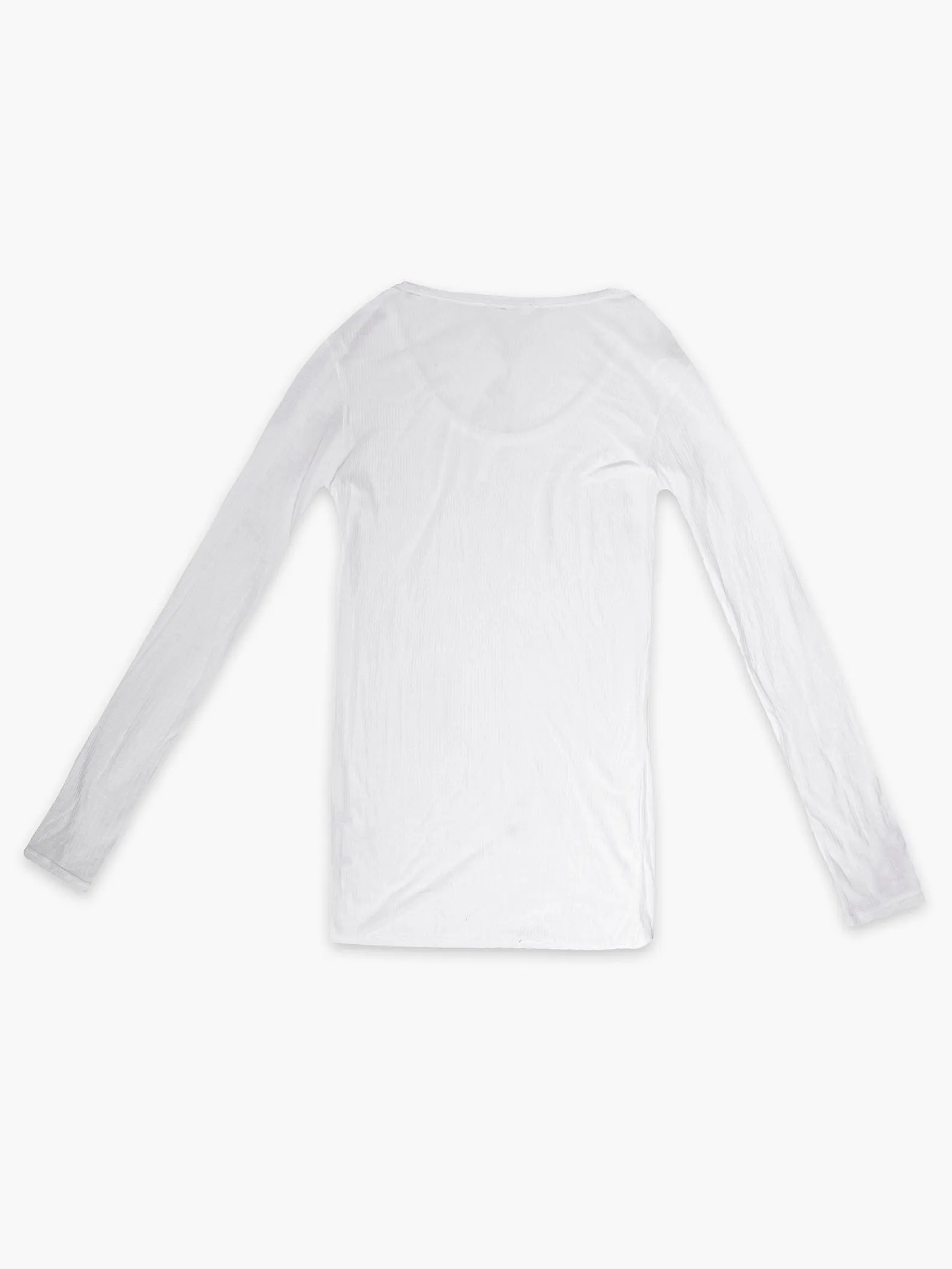 White Long Sleeved T-Shirt