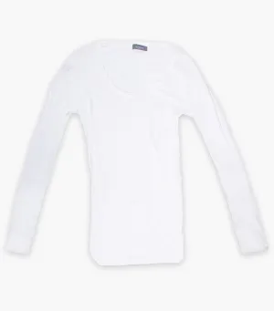White Long Sleeved T-Shirt