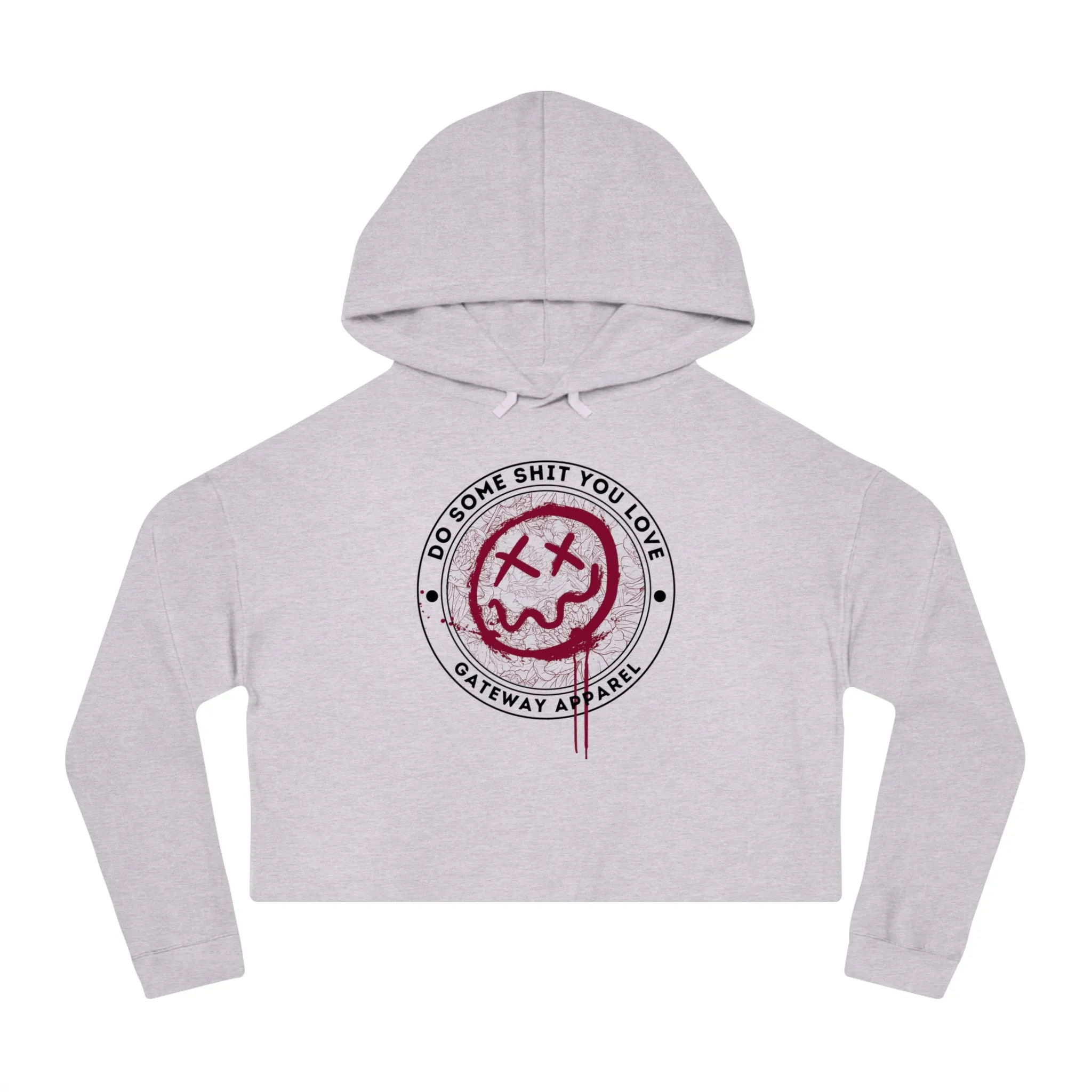 Women’s Cropped Hooded Sweatshirt [ 5 colors ]