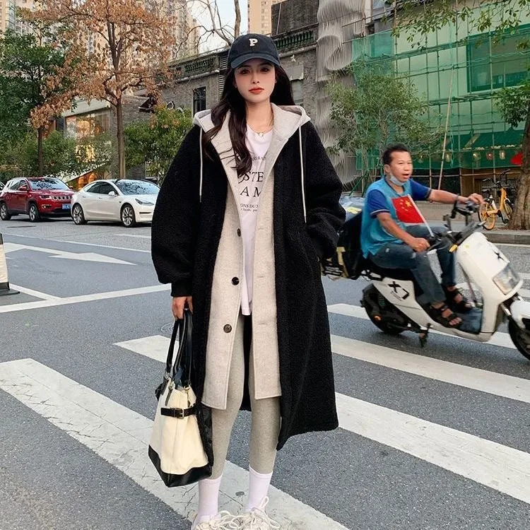 Women’s Long Lambswool Coat