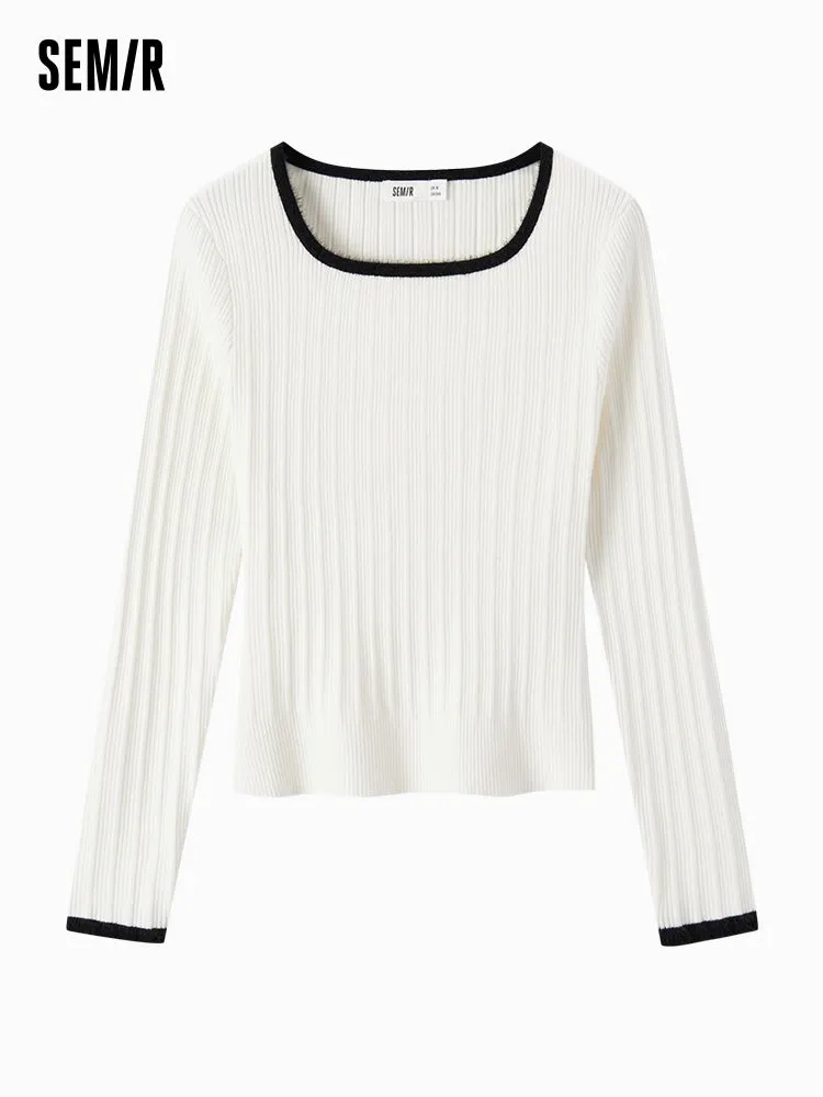 Women's white and black other sweaters